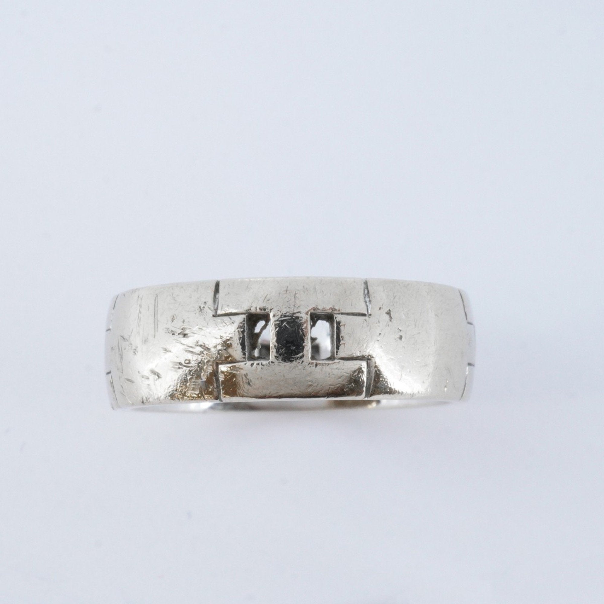 Hercules Ring 18K White Gold