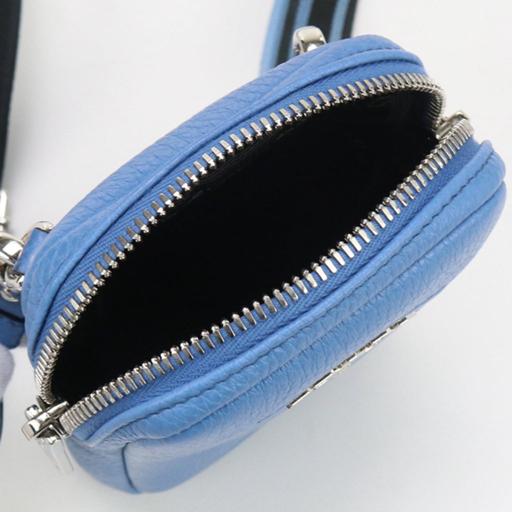 Flou Zipped Top Handle Bag Vitello Daino Small