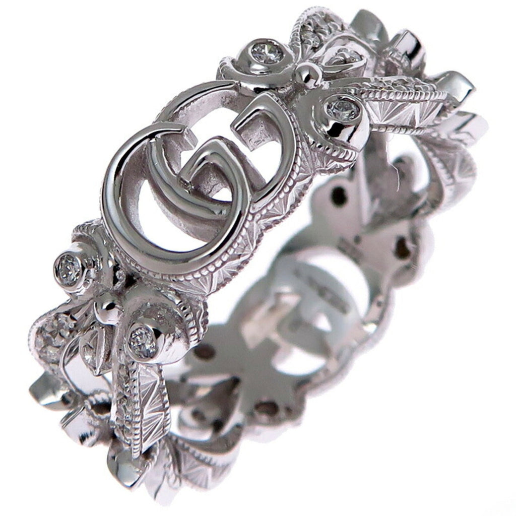 Ring 18K White Gold with Diamond