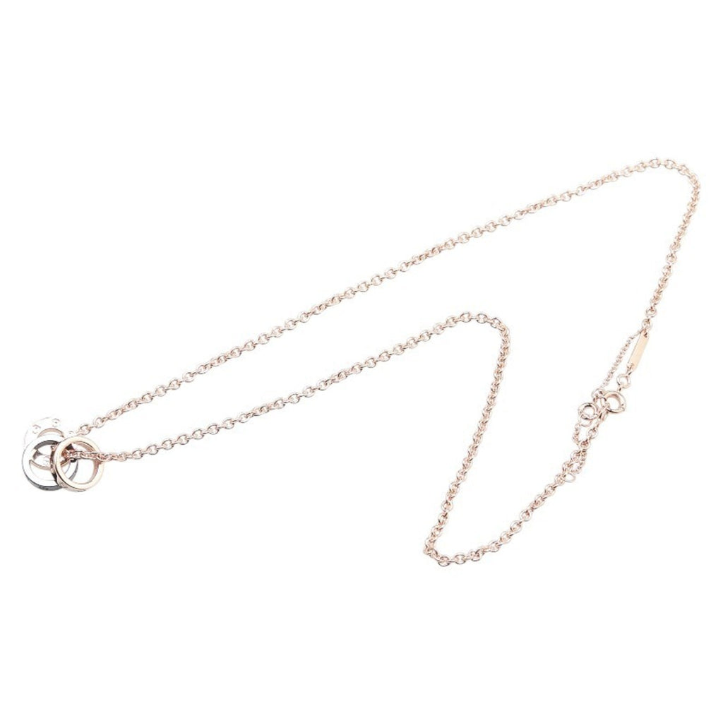 Pendant Necklace Ceramic and 18K Rose Gold with Diamond