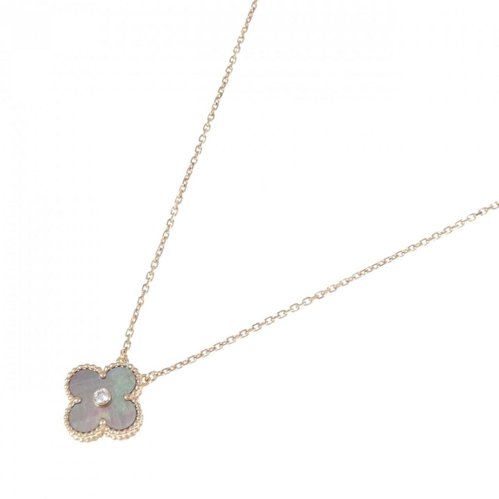 Vintage Alhambra Pendant Necklace 18K Rose Gold