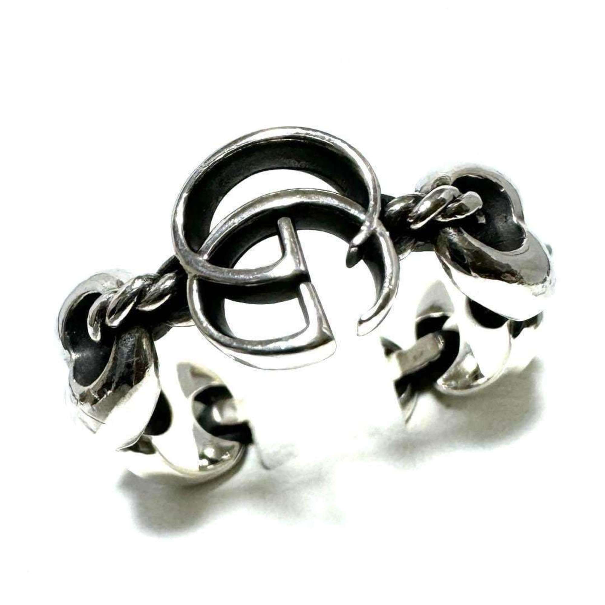 Anchor Chain Ring Sterling Silver