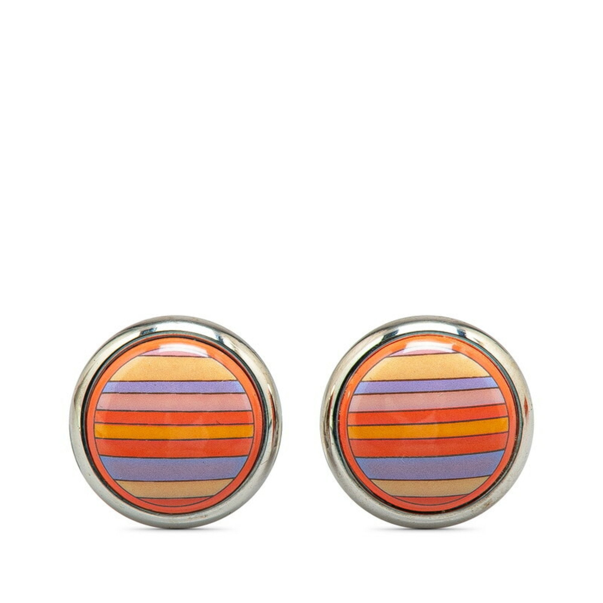 Earrings Silver-Tone Metal