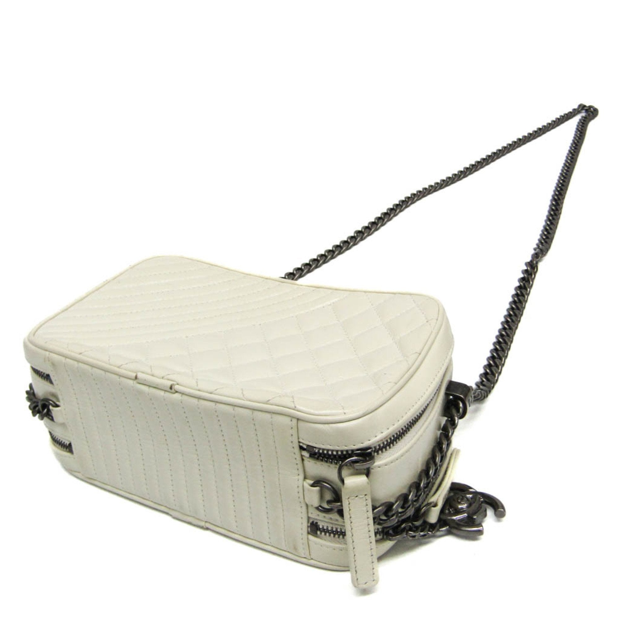 Coco Boy Camera Bag Quilted Leather Small