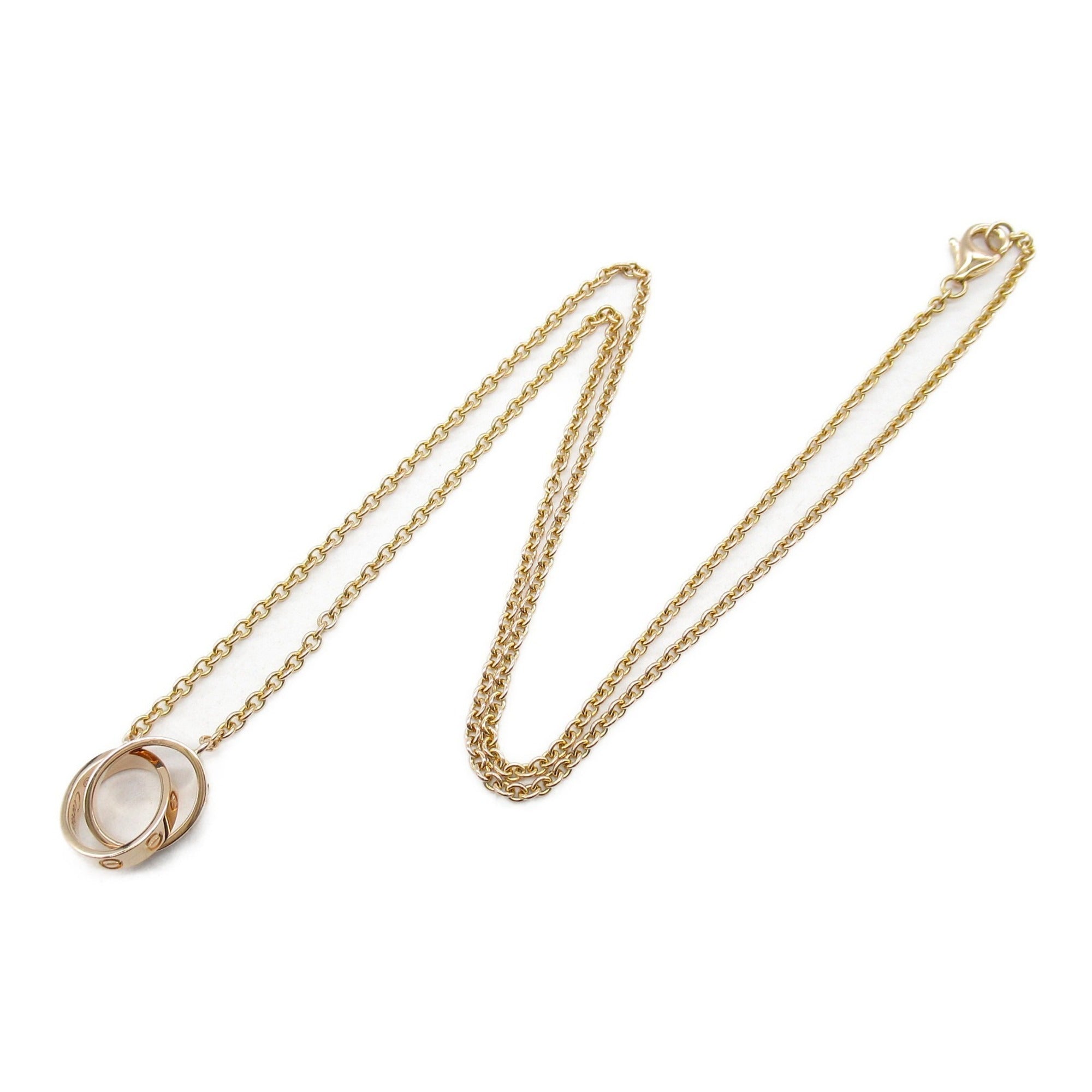 Love Pendant Necklace 18K Rose Gold
