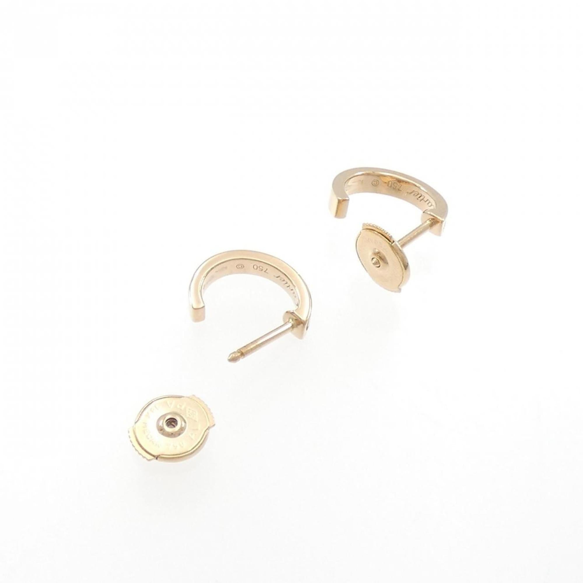 Love Mini Half Hoop Earrings 18K Rose Gold 18K Rose Gold