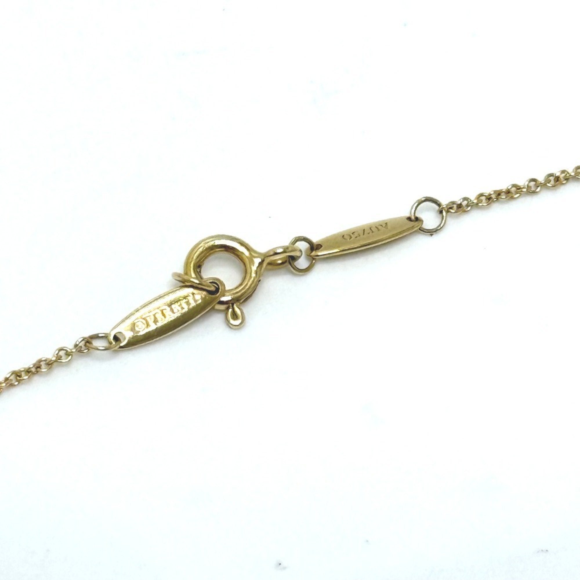 Elsa Peretti Pendant Necklace 18K Yellow Gold