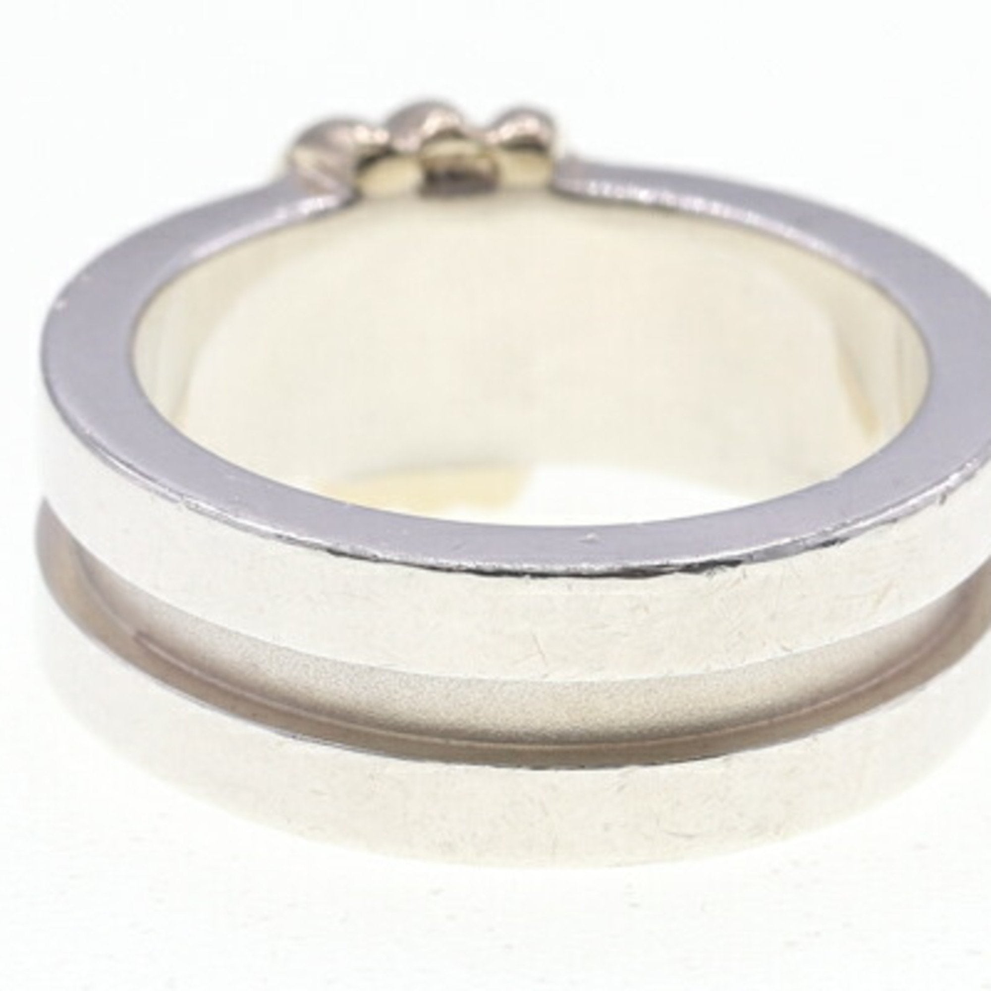 Greenwood Ring Sterling Silver and 18K Yellow Gold
