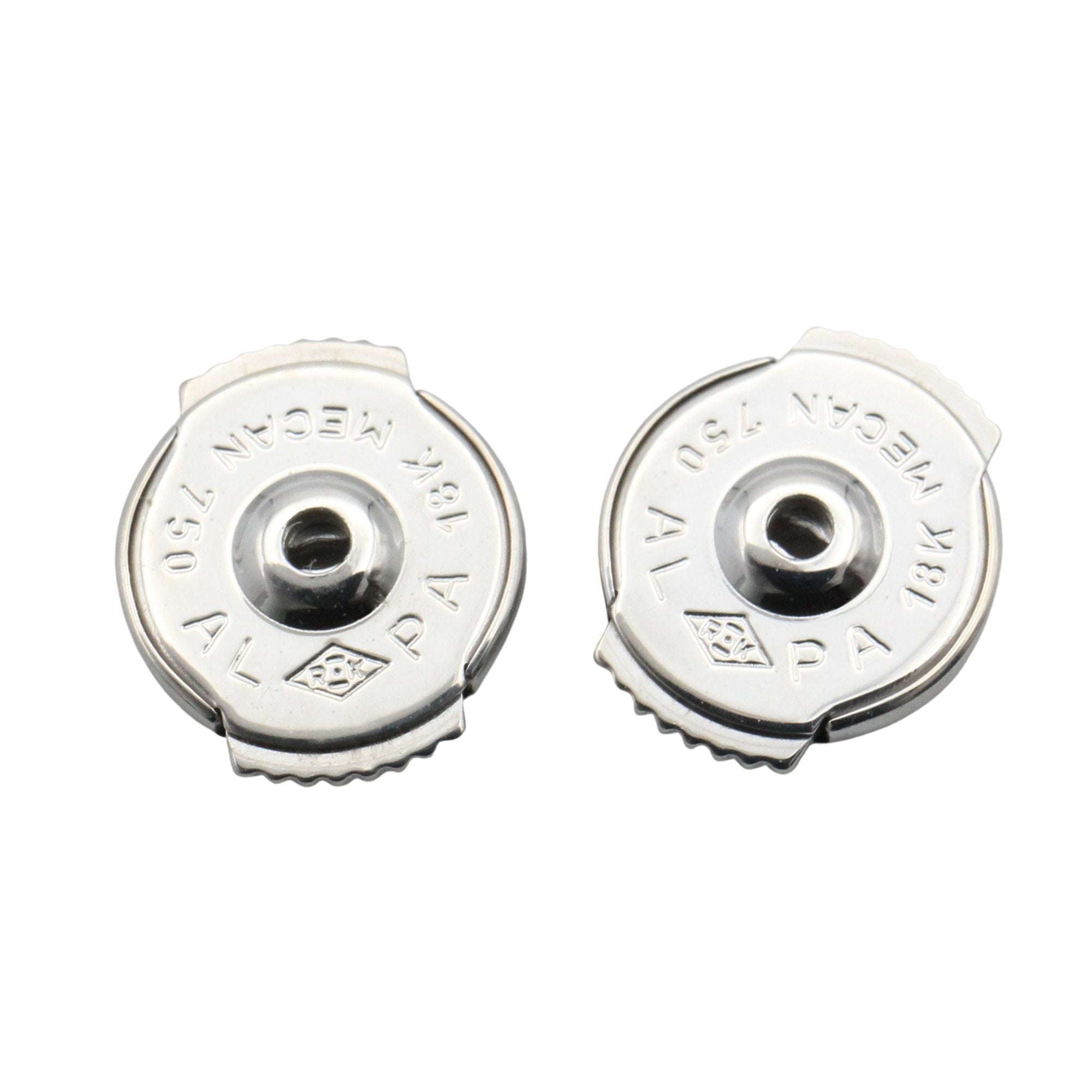 Earrings 18K White Gold