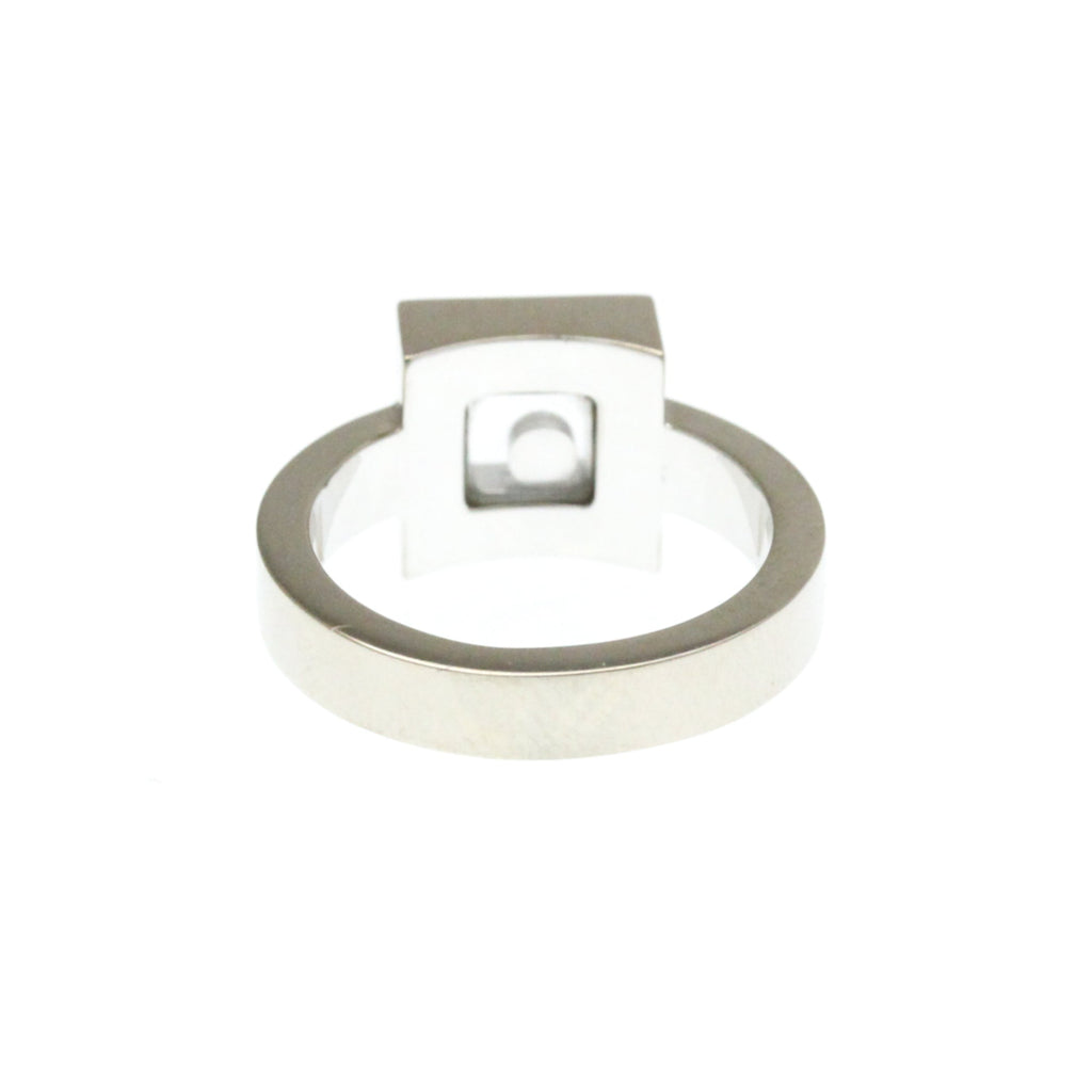 Happy Ring 18K White Gold with Diamond