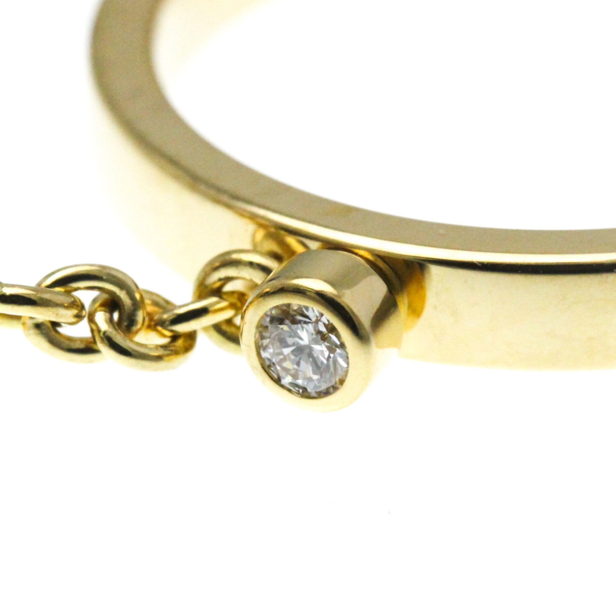 Vendome Louis Cartier Band Ring 18K Tricolor Gold