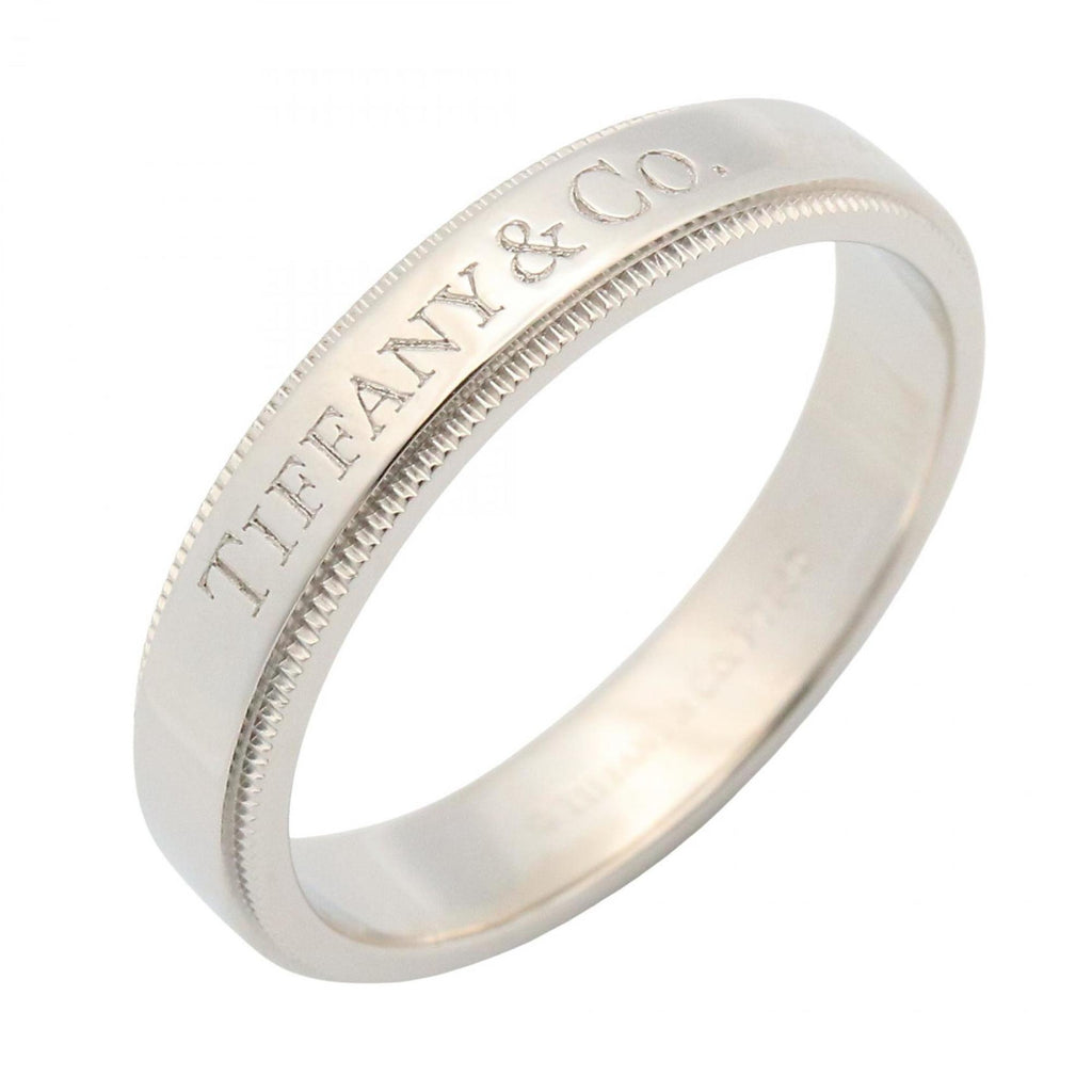 Milgrain Ring Sterling Silver and Platinum