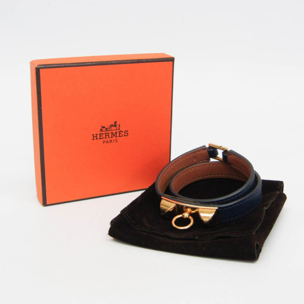Rivale Double Tour Bracelet Leather and Metal