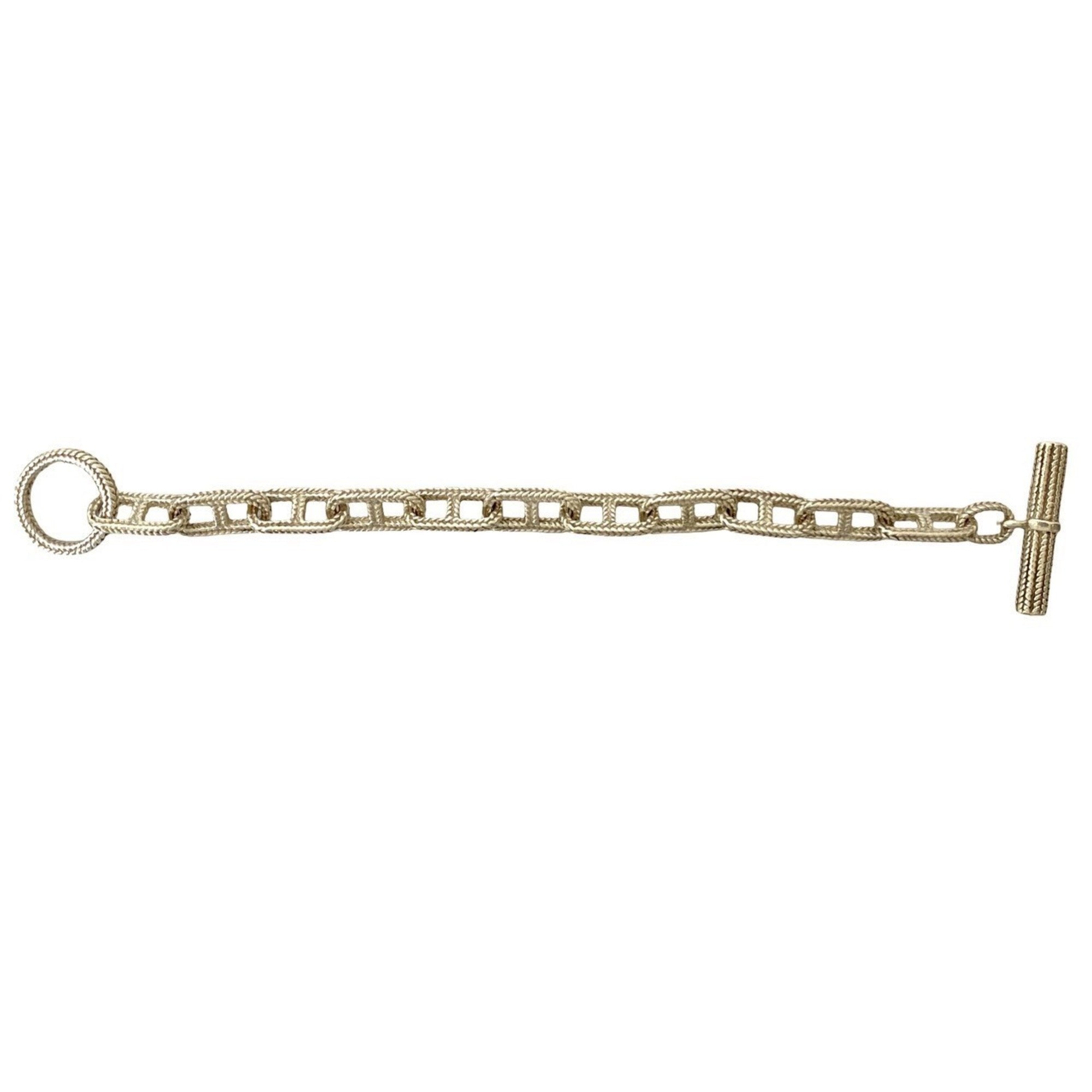 Anchor Chain Bracelet Sterling Silver