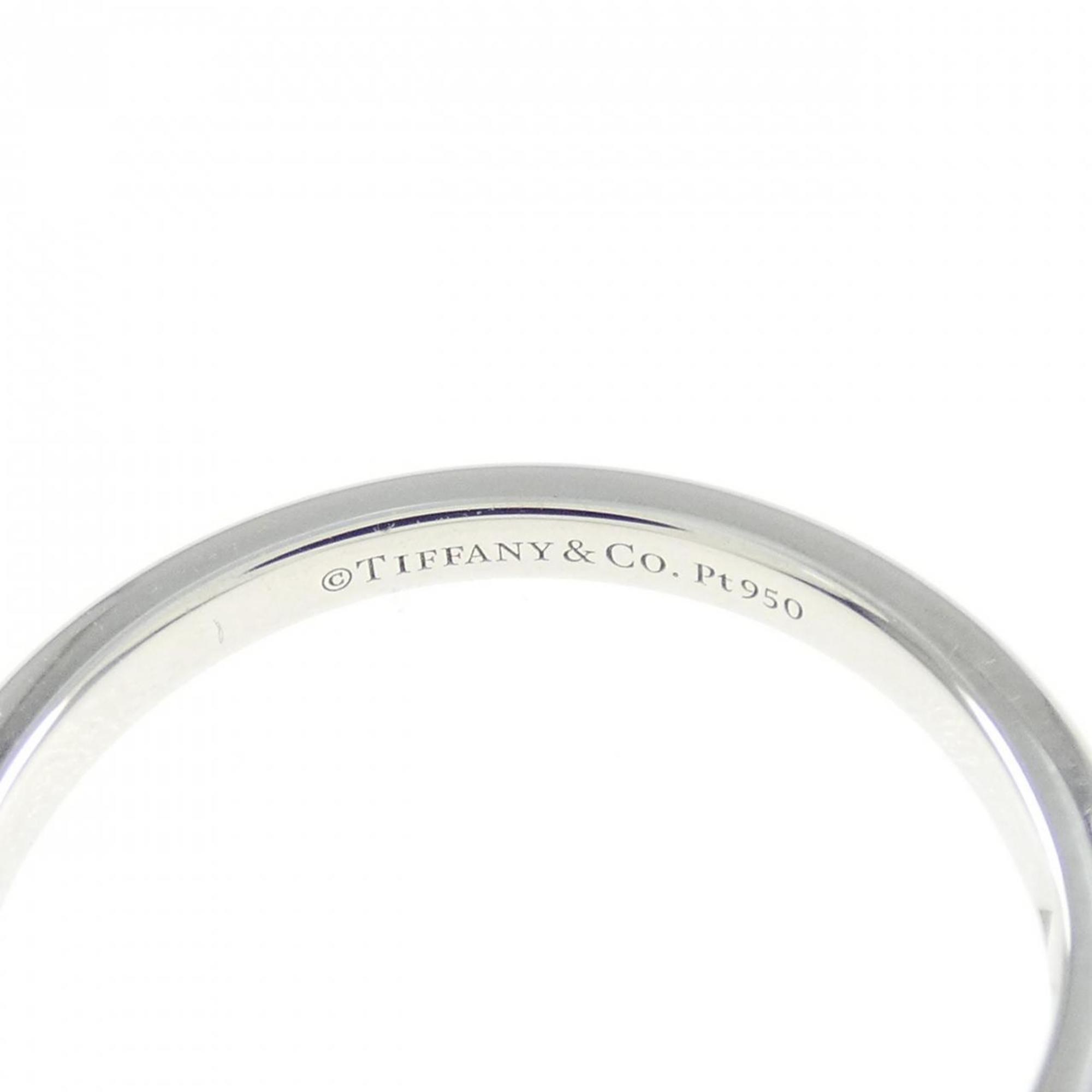 Band Ring Platinum with Diamond