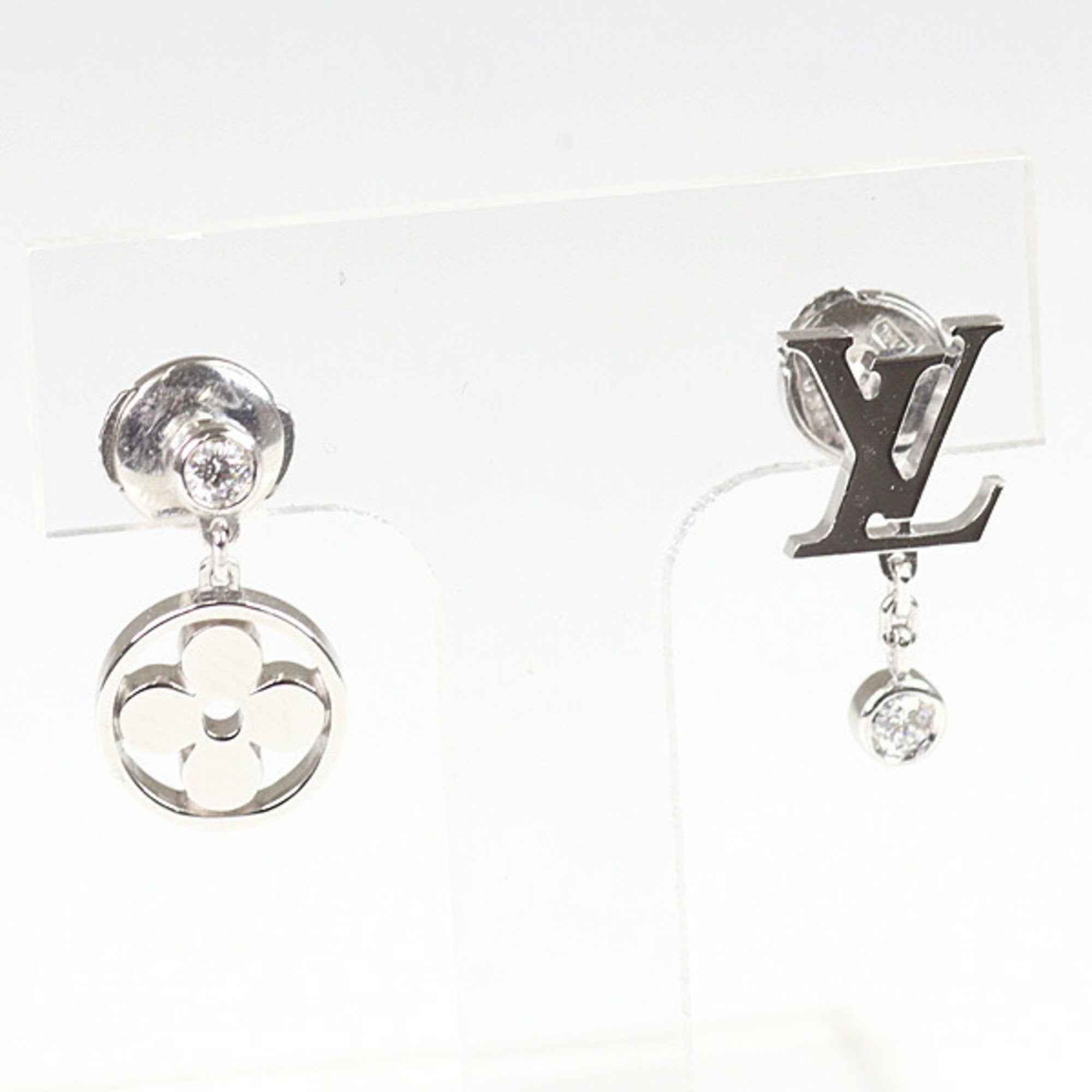 Earrings 18K White Gold