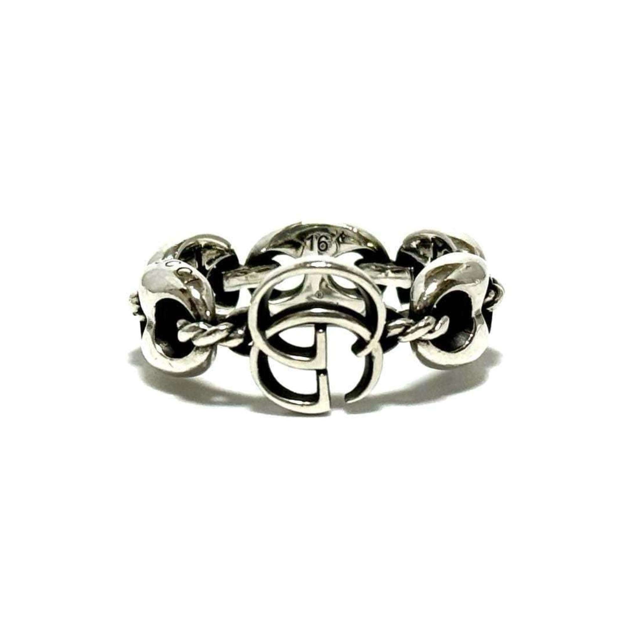 Anchor Chain Ring Sterling Silver