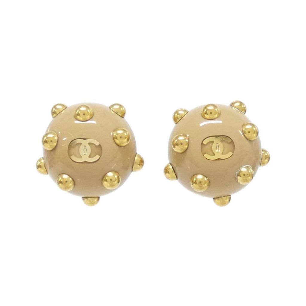Clip-On Earrings Clip-On Gold-Tone Metal