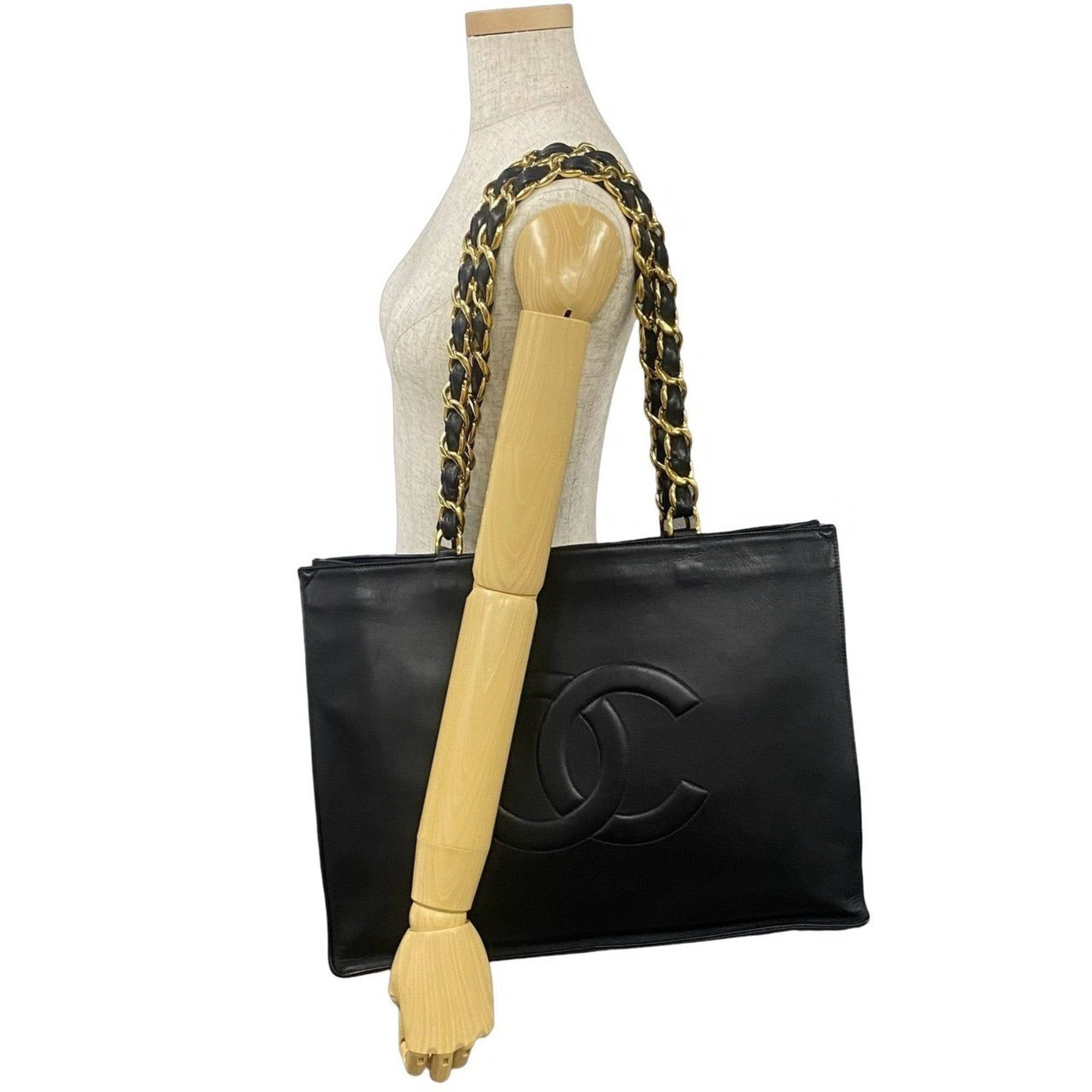 Vintage CC Chain Tote Lambskin XL