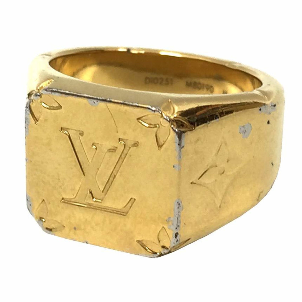 Signet Ring Metal Gold