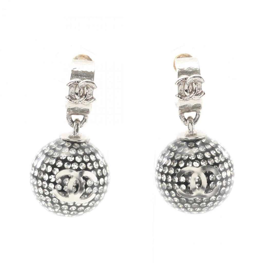CC Logo Earrings Sterling Silver