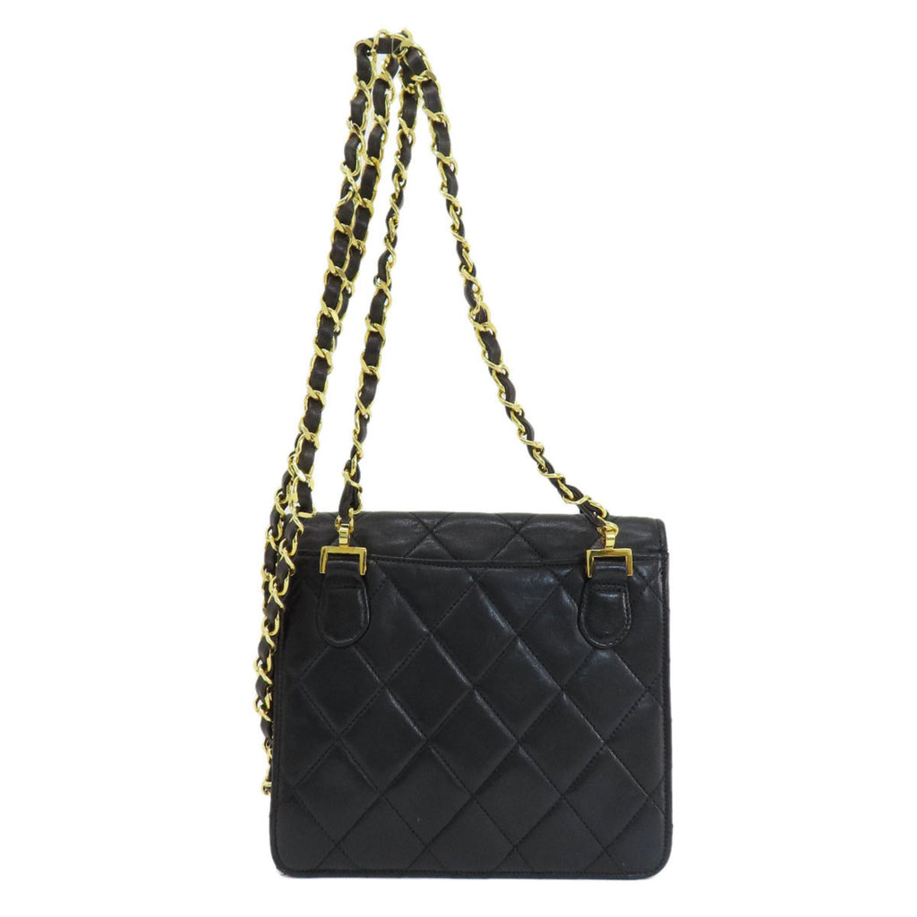 Vintage CC Chain Flap Bag Quilted Lambskin Mini