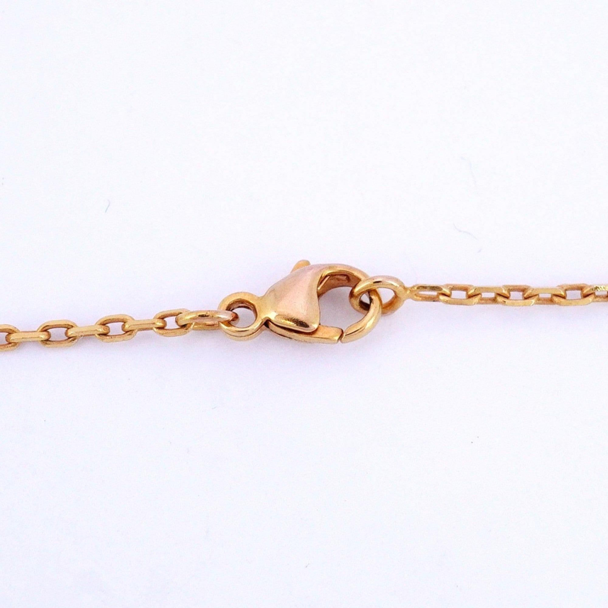Mini Pop Ash Pendant Necklace Gold