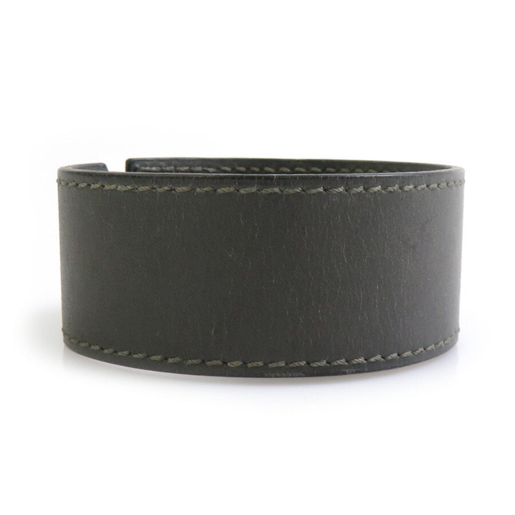 Charm Bracelet Leather and Metal