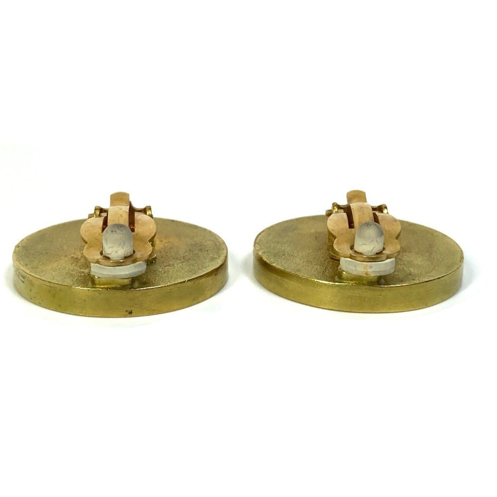 Earrings Gold-Tone Metal