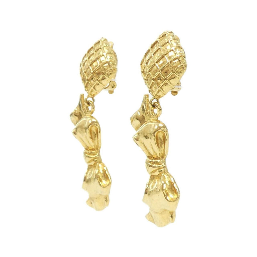 Earrings Gold-Tone Metal
