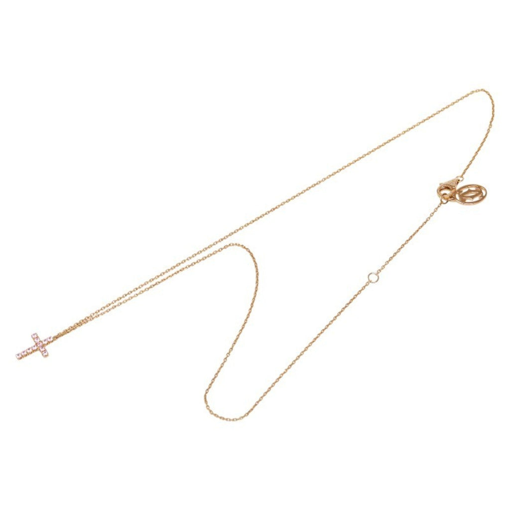 Pendant Necklace 18K Rose Gold with Sapphire