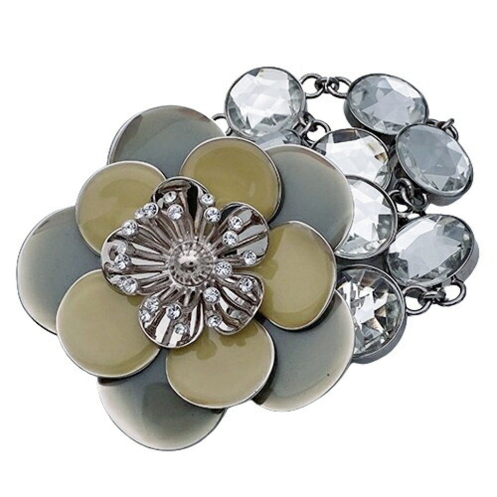 Green Bracelet With Crystal