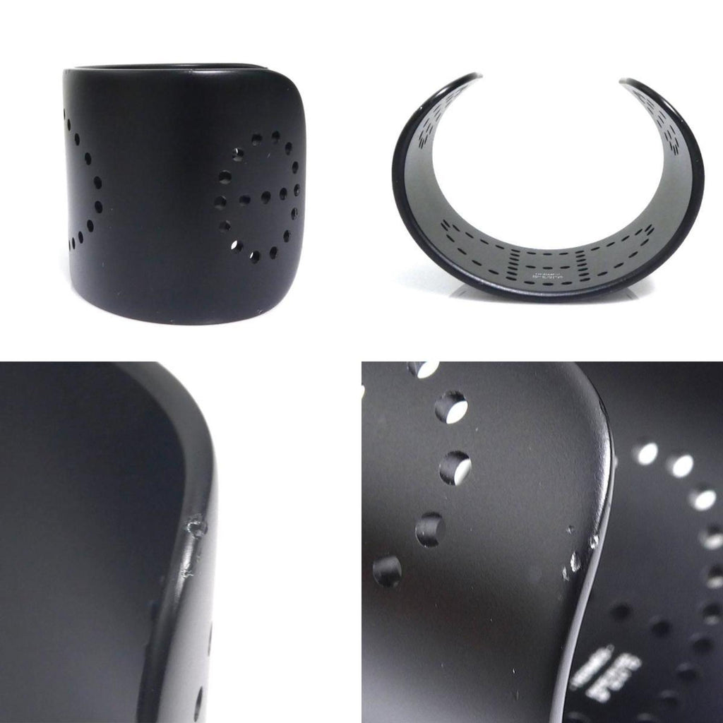 Bangle Bracelet Aluminum Black