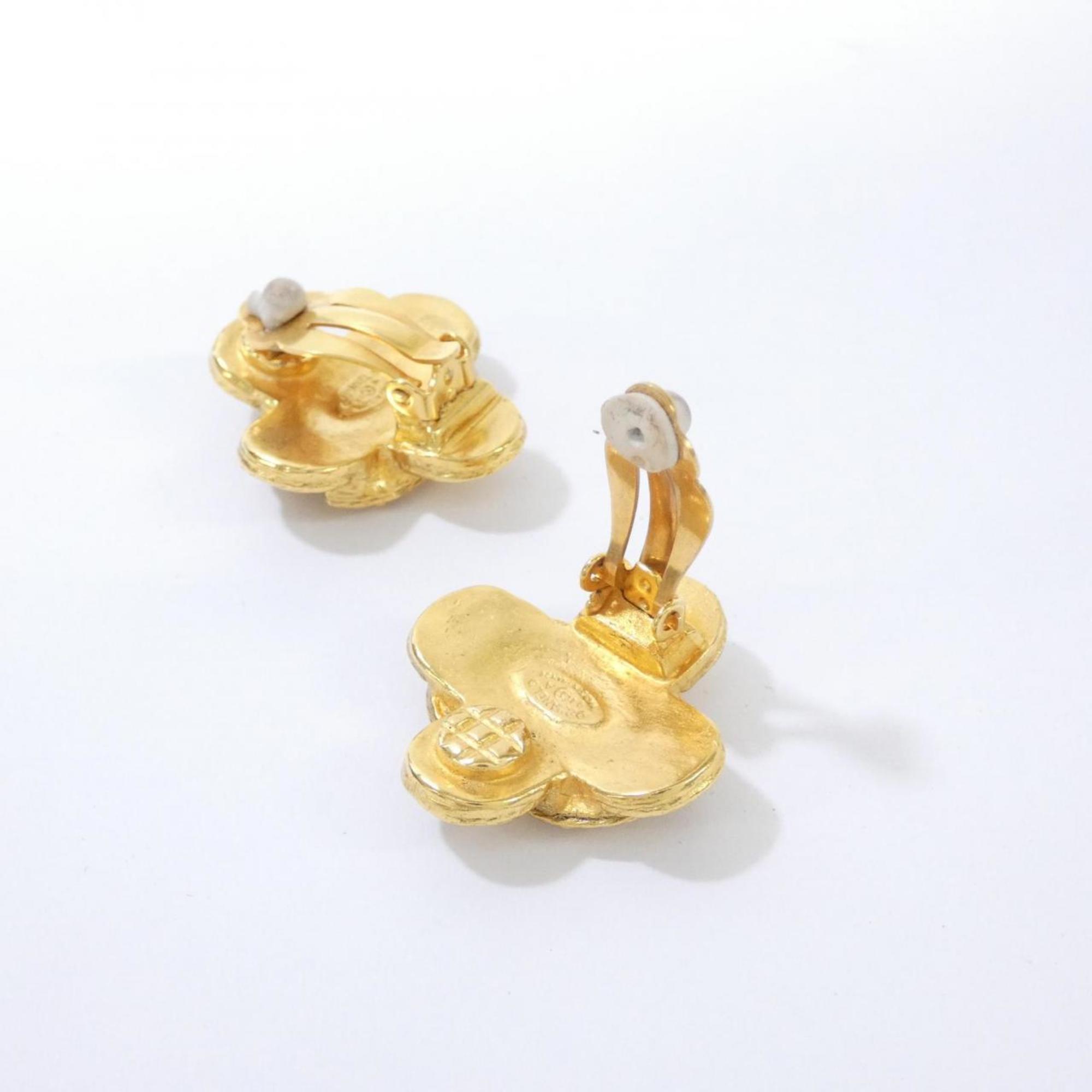 Earrings Gold-Tone Metal