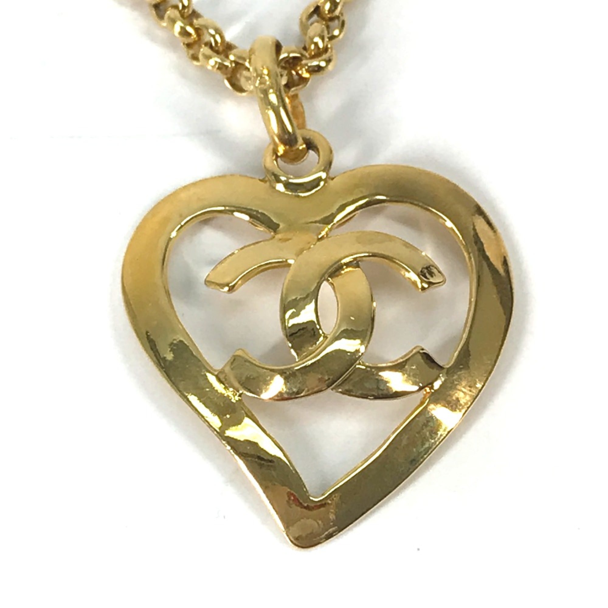 Vintage Chain Necklace Metal