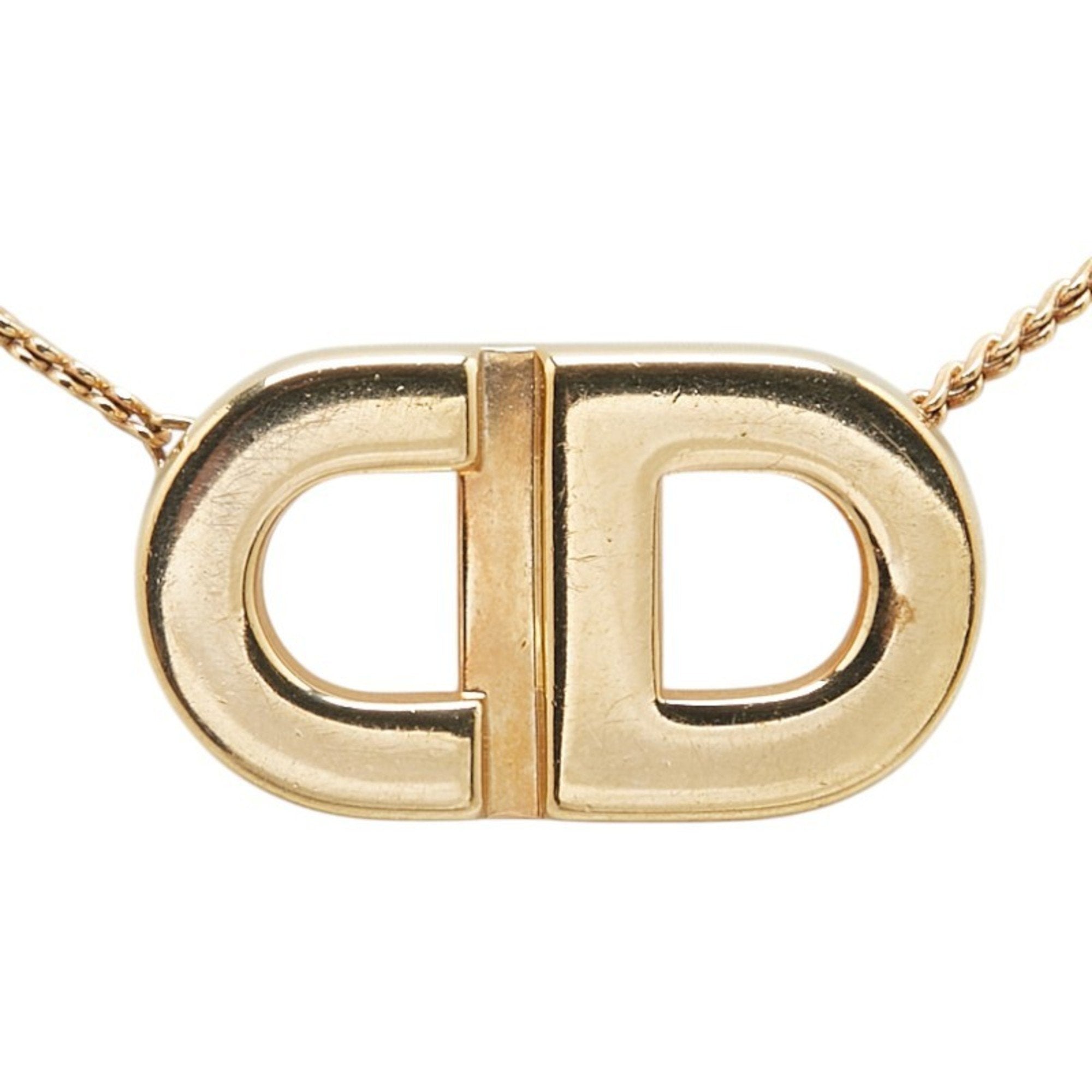 CD Pendant Necklace Gold