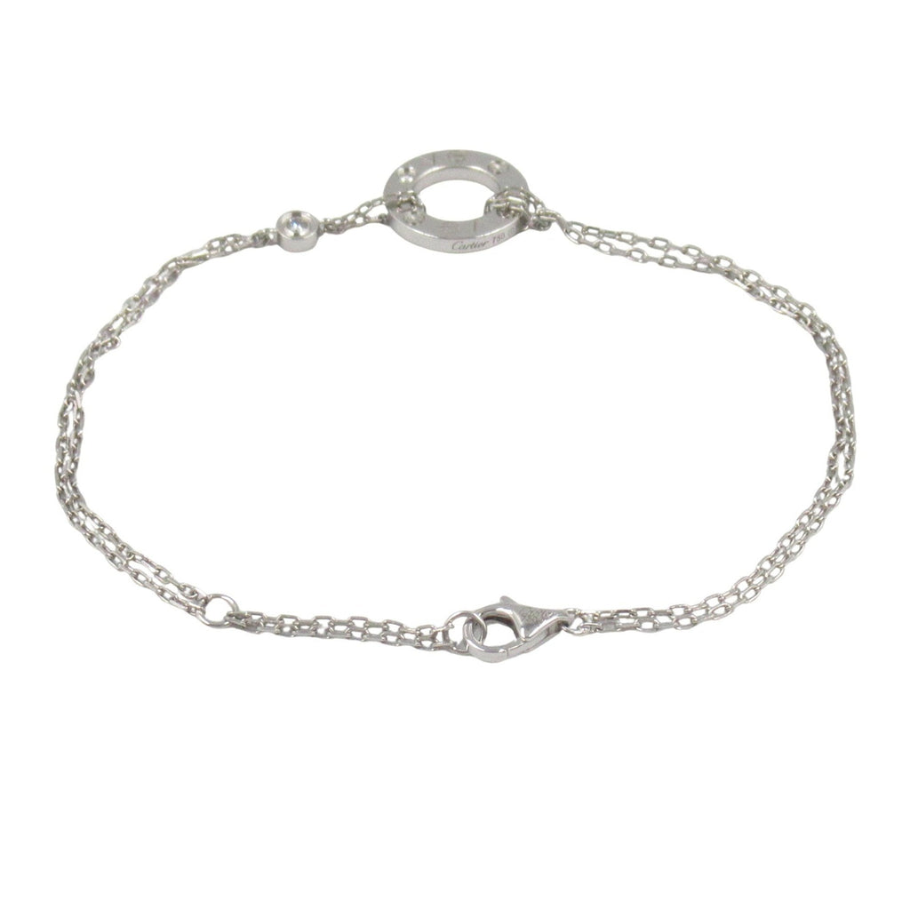 Love Bracelet 18K White Gold with Diamond