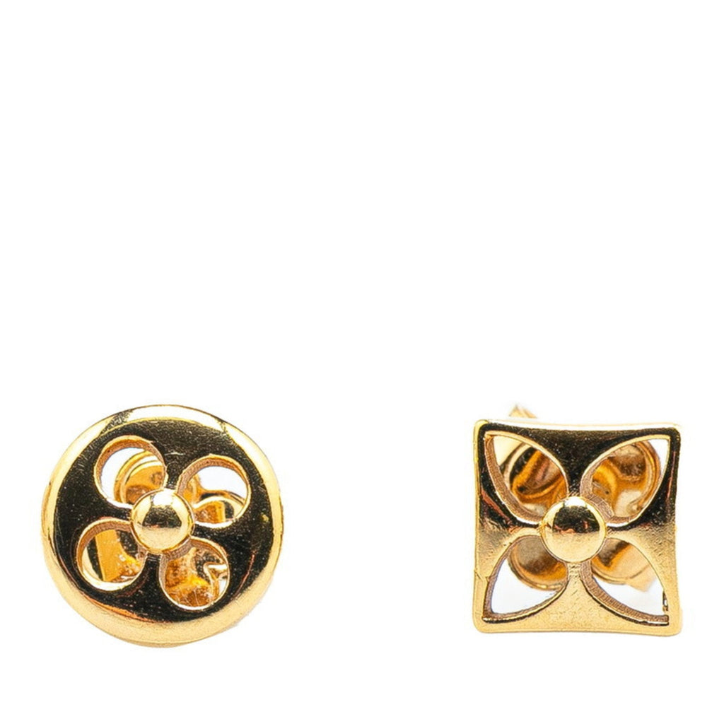 Earrings Gold-Tone Metal