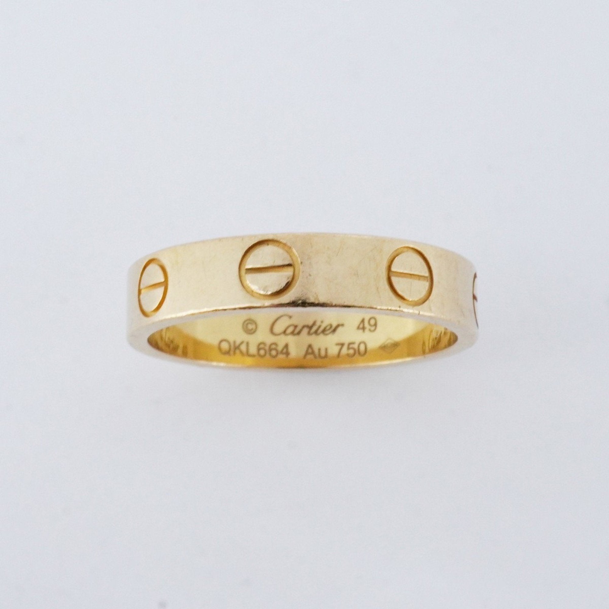 Mini Love Ring 18K Yellow Gold