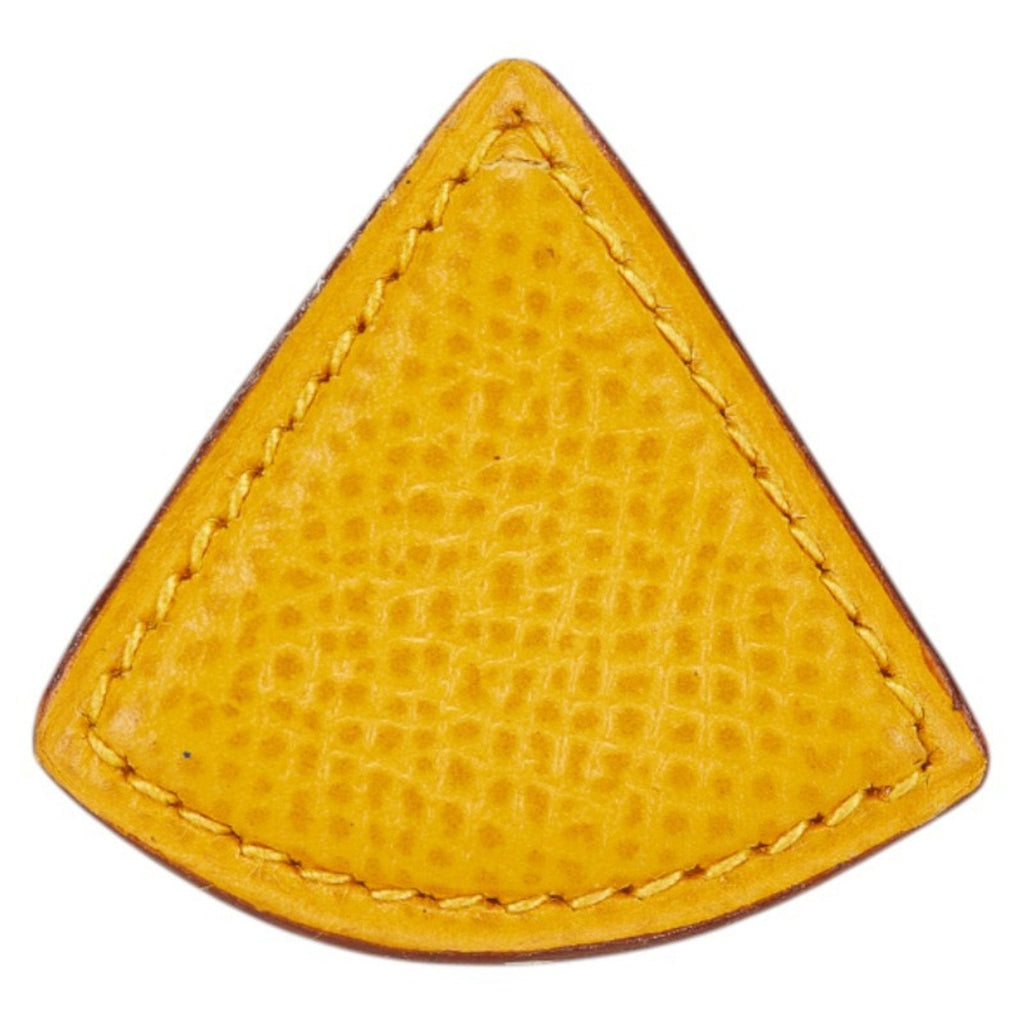 Triangle Scarf Ring Leather