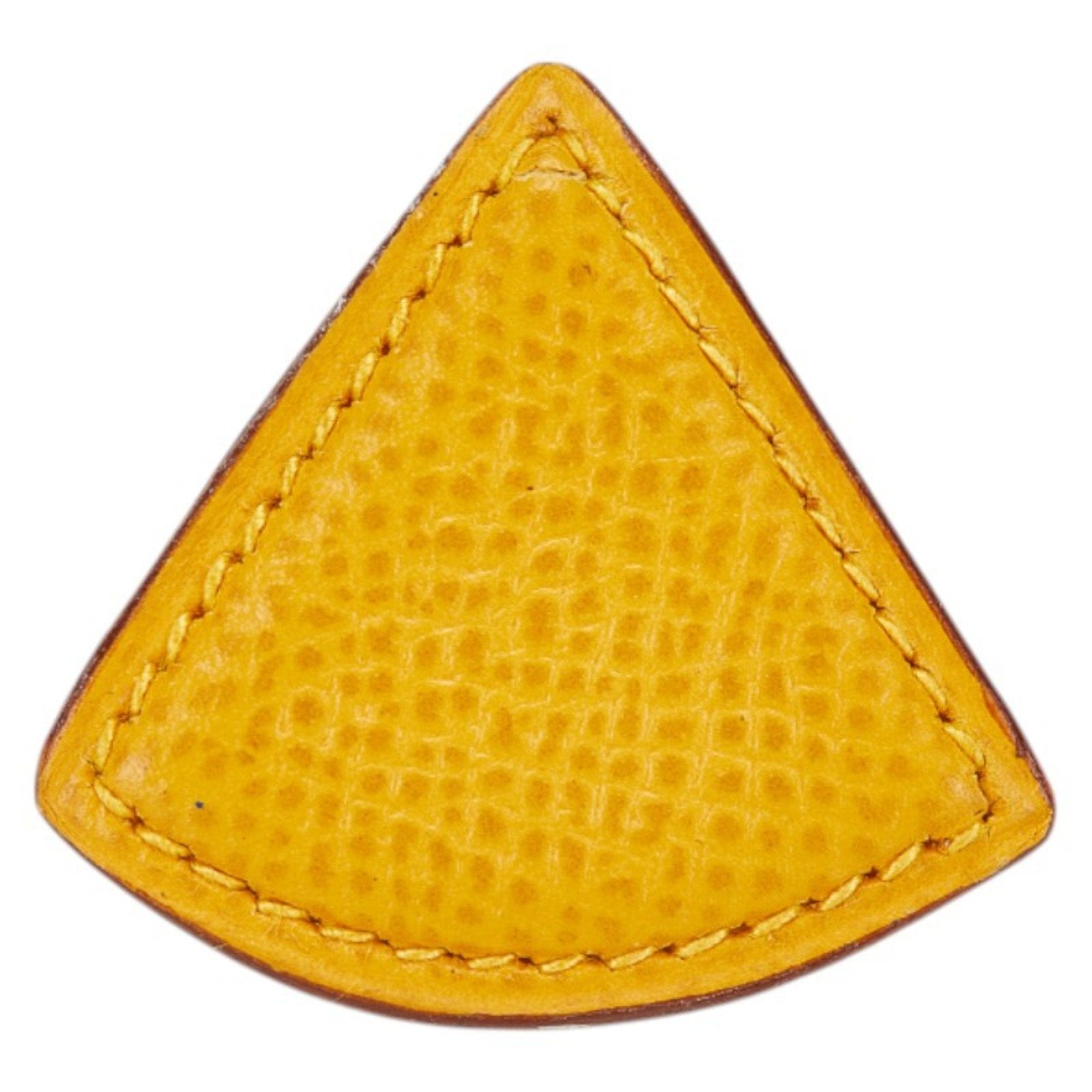 Triangle Scarf Ring Leather
