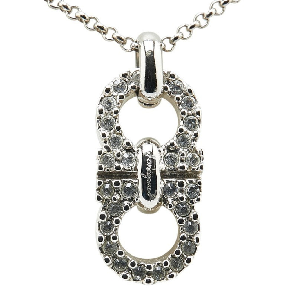 Gancini Pendant Necklace Metal
