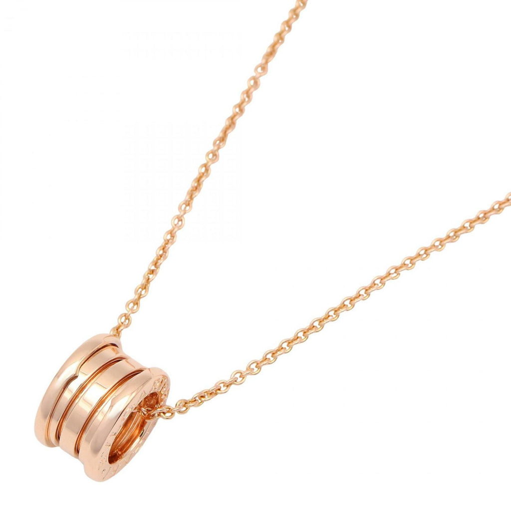 B.Zero1 Pendant Necklace 18K Rose Gold