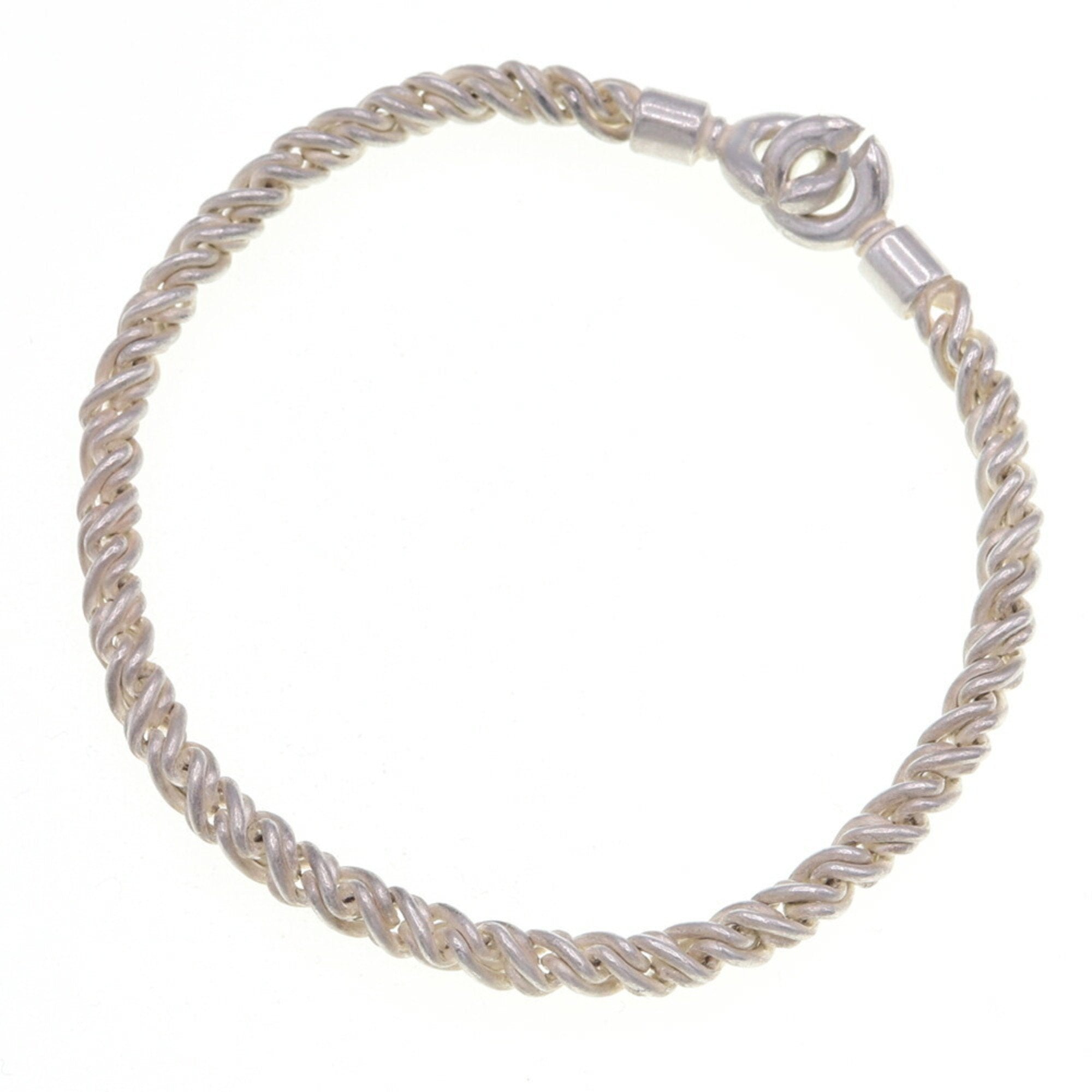 Twisted Rope Bracelet Sterling Silver