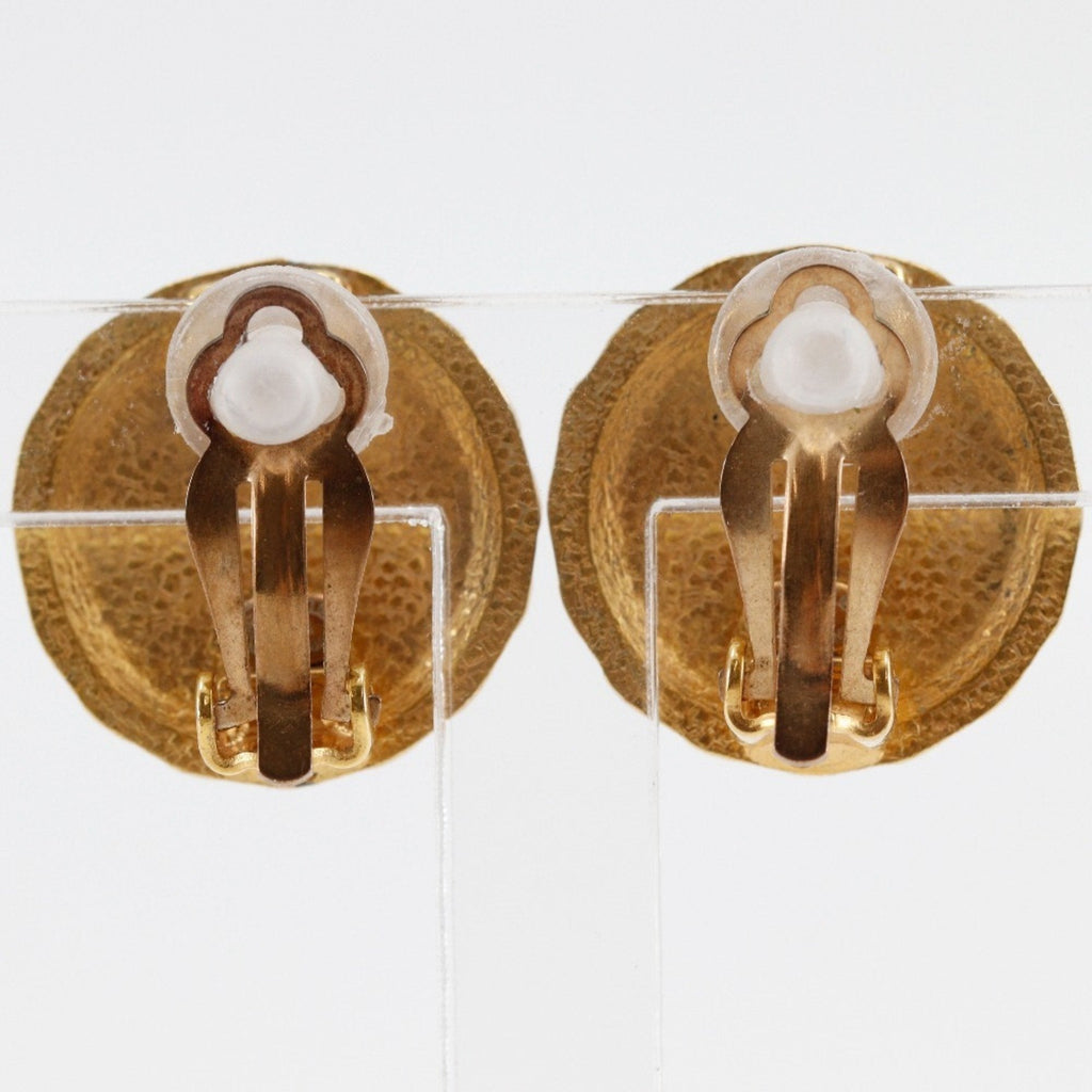Clip-On Earrings Clip-On Gold-Tone Metal