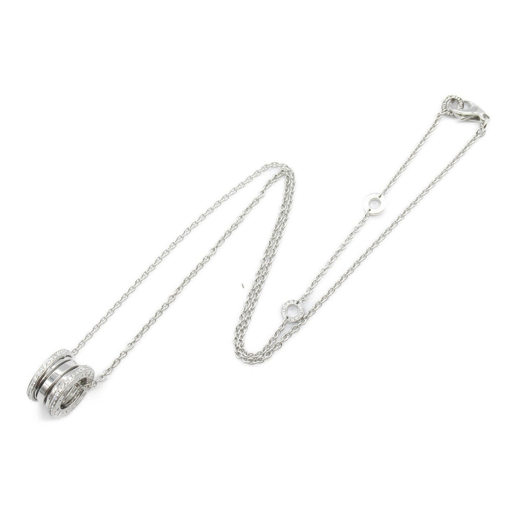 B.Zero1 Pendant Necklace 18K White Gold with Diamond