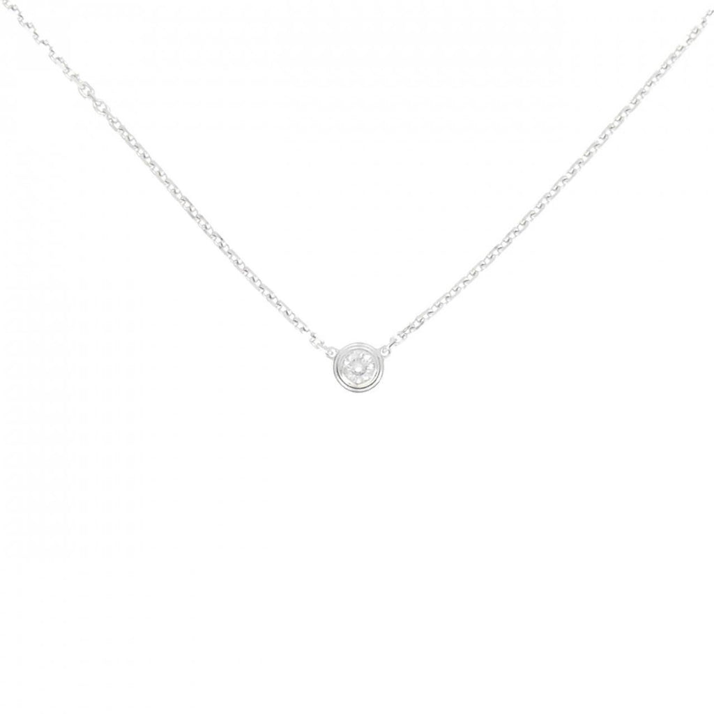 Pendant Necklace 18K White Gold