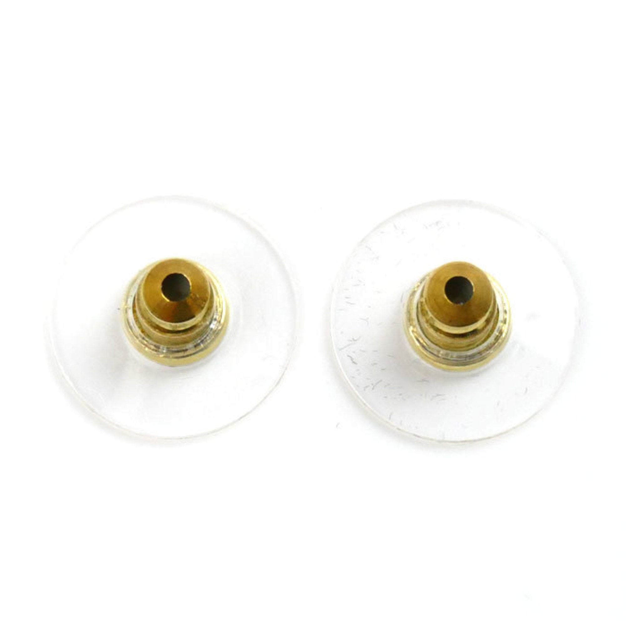 CC Logo Earrings Gold-Tone Metal Gold-Tone Metal