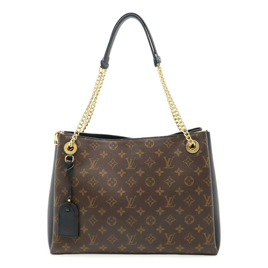 Surene Handbag Monogram Canvas with Leather MM