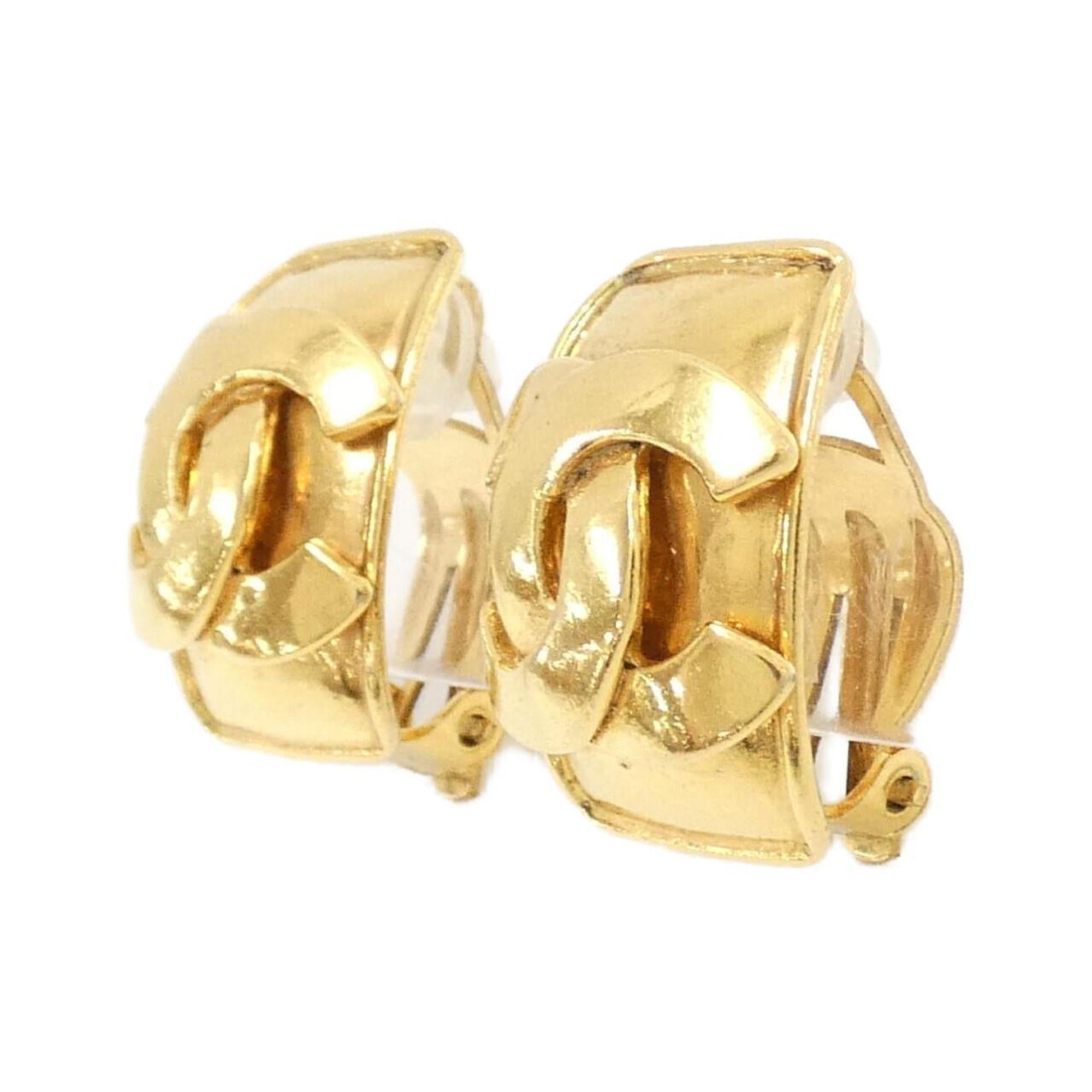 Earrings Gold-Tone Metal